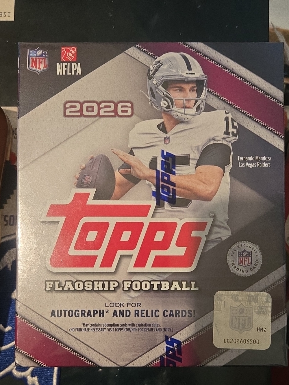 2026 Topps Football Mega Box Sealed